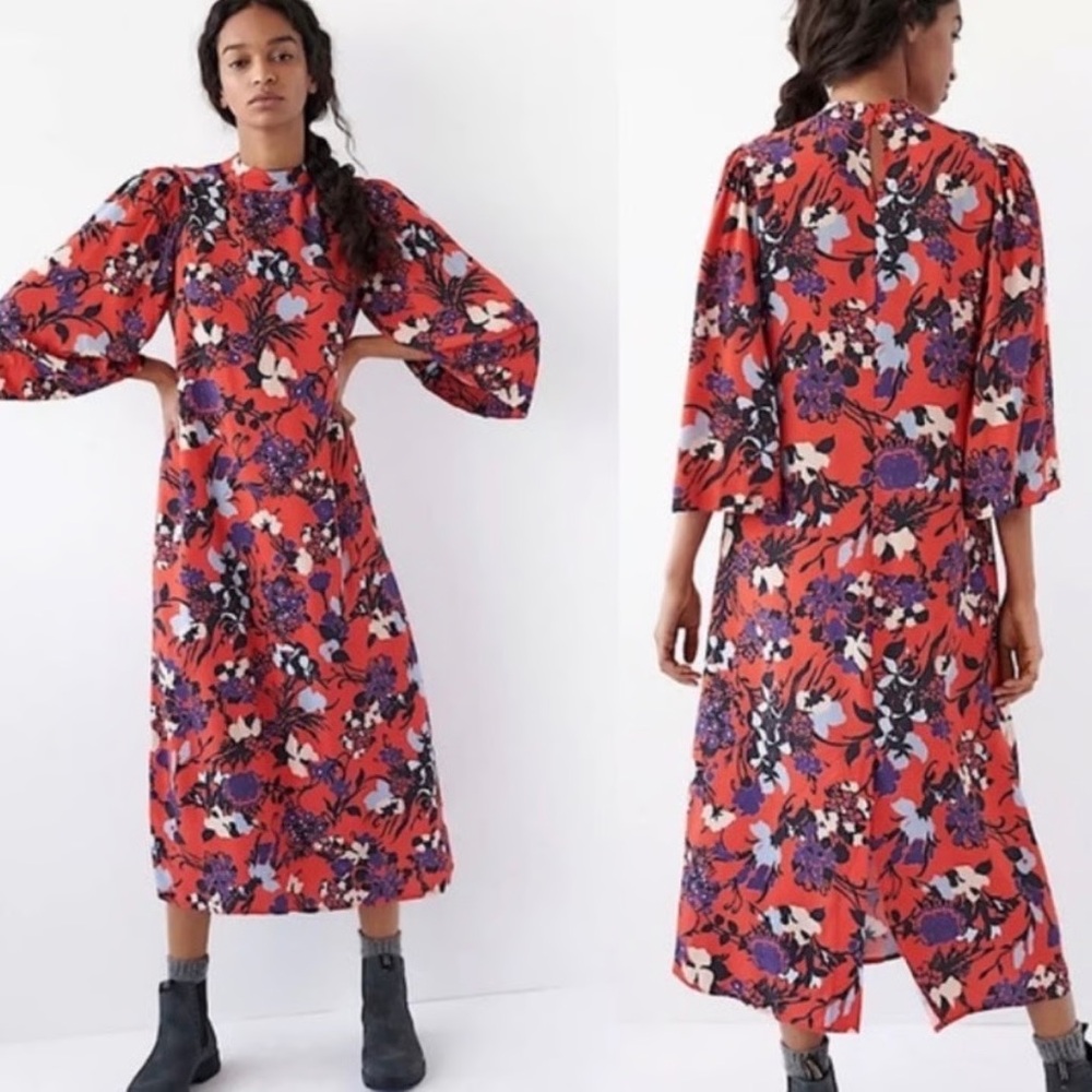 Anthropologie Porridge Angelique Maxi Dress XXSP